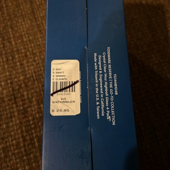 TOSSWARE RESERVE 14oz Highball Tritan™ Copolyester Glass - Picture 9 of 10